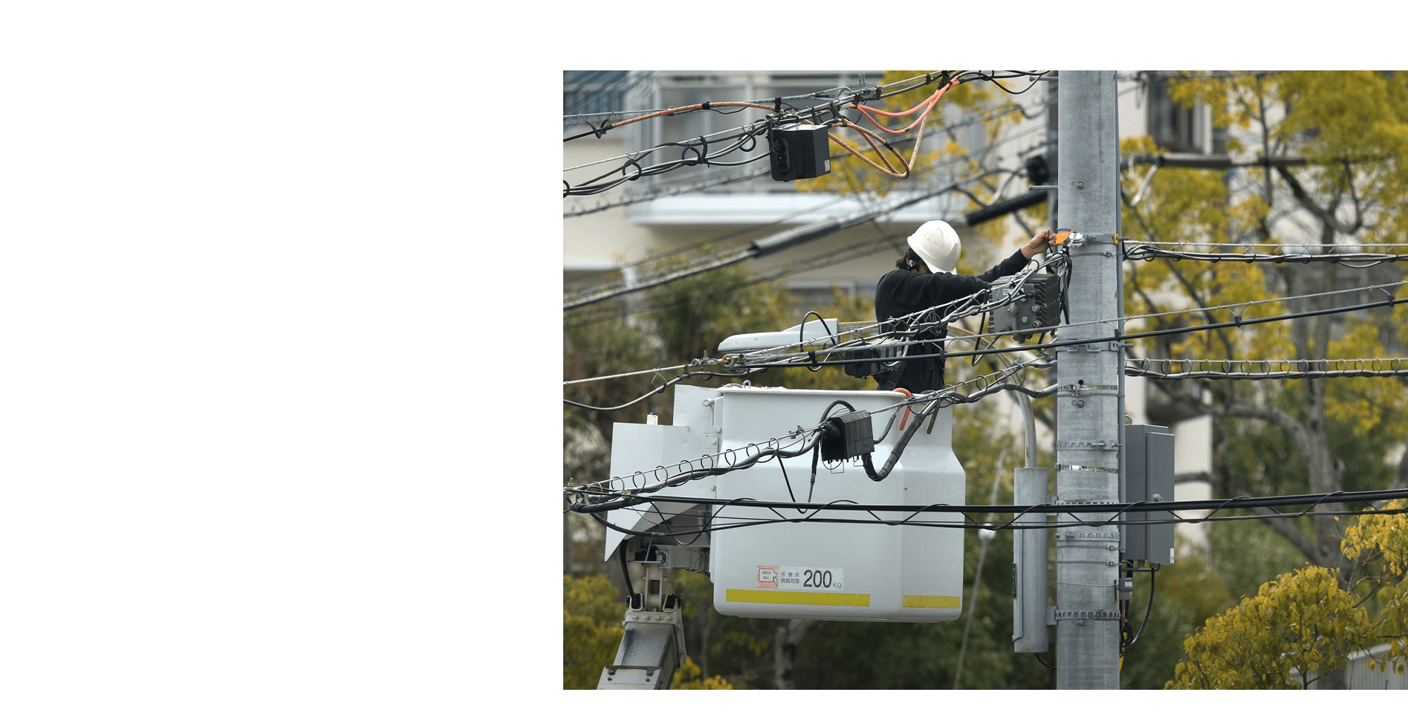 暮らしも産業も、電気でつなぐ。 和やかな力が、明るい未来をつくる。